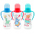 Бутылочка для кормления с соской Just Lubby 250 мл Lubby 15200